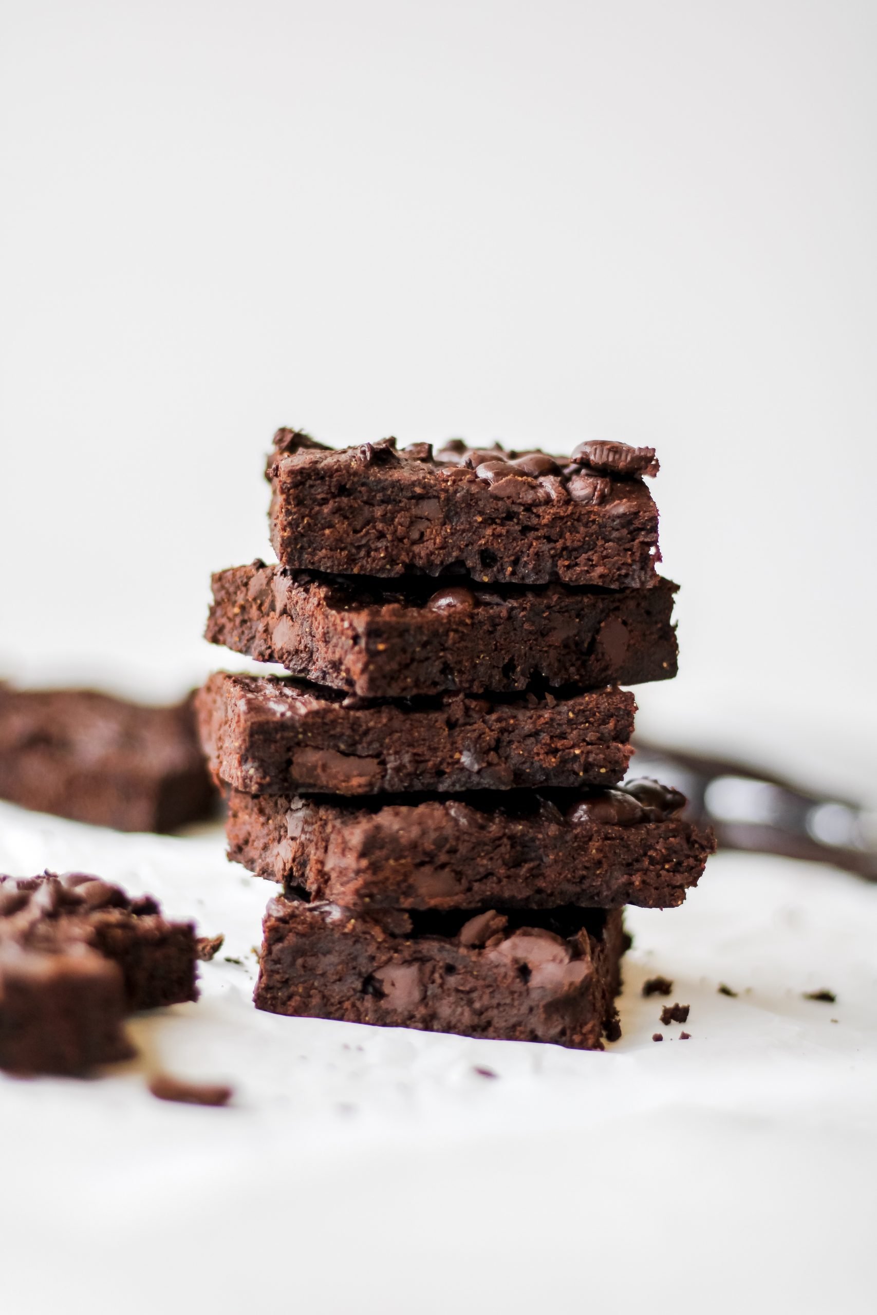 flourless brownies (double chocolate & gluten-free!)