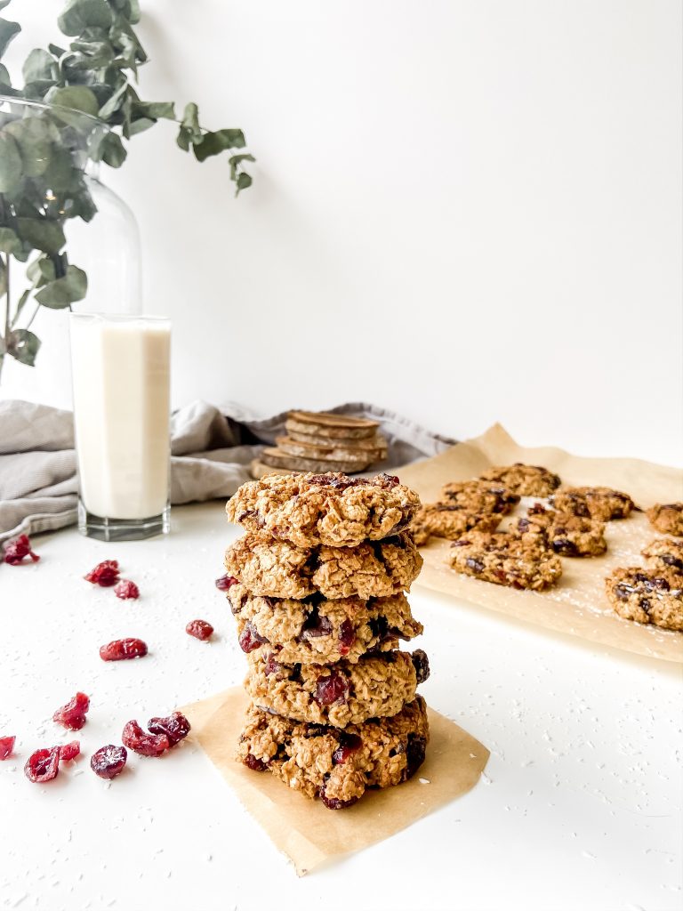 cranberry chocolate chunk cookies