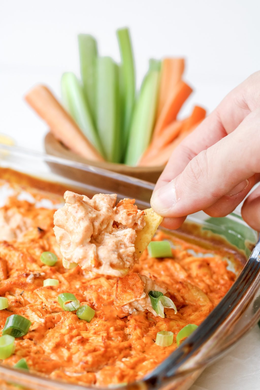 Healthy Buffalo Chicken Dip Live Healthy With Lexi